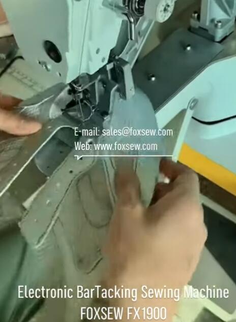 Electronic BarTacking Sewing Machine for Shoes