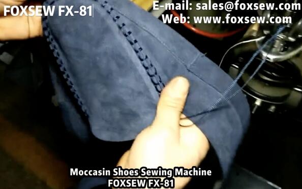 Moccasins Shoes Sewing Machine
