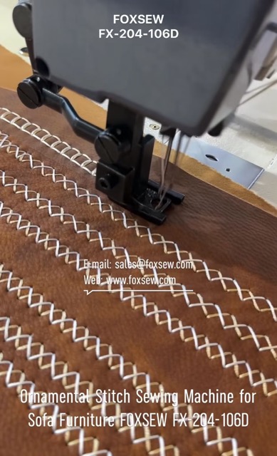 Ornamental Stitch Sewing Machine for Sofa Furniture