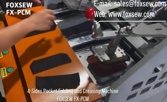 FOXSEW 4-Sides Pockets Folding and Creasing Machine