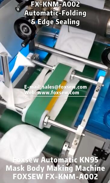 Automatic KN95 Mask Folding Body Making Machine