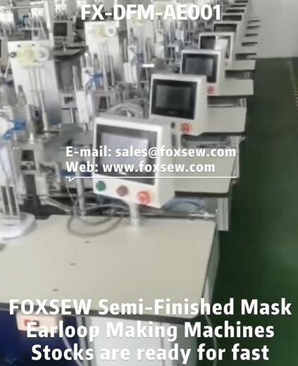 Semi-Automatic Mask Earloop Welding Machines