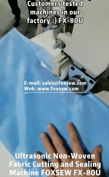 Ultrasonic Non-Woven Fabric Cutting and Sealing Machine