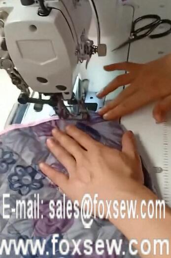 Top and Bottom Feed Heavy Duty Sewing Machine with Tape Binding