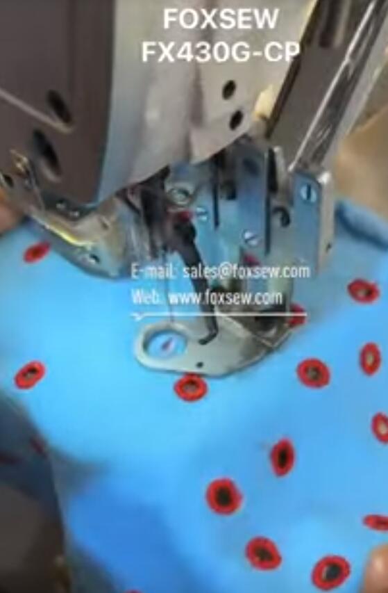 Automatic Hole Punching Bartack Sewing Machine 