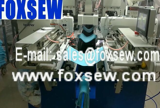 Automatic Towels Cross Hemming Sewing Machine