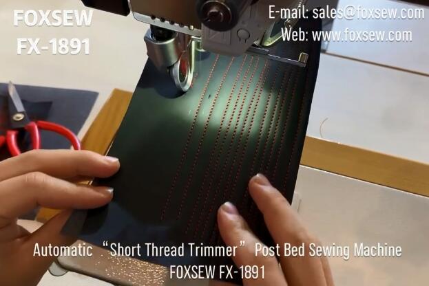 Automatic Short Thread Trimmer Post Bed Sewing Machine