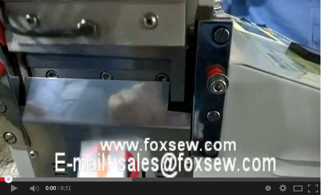 Automatic Tape Cutter for Trademark Label