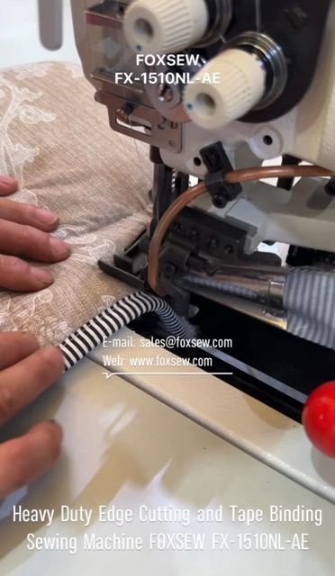 Heavy Duty Edge Cutting and Tape Binding Sewing Machine