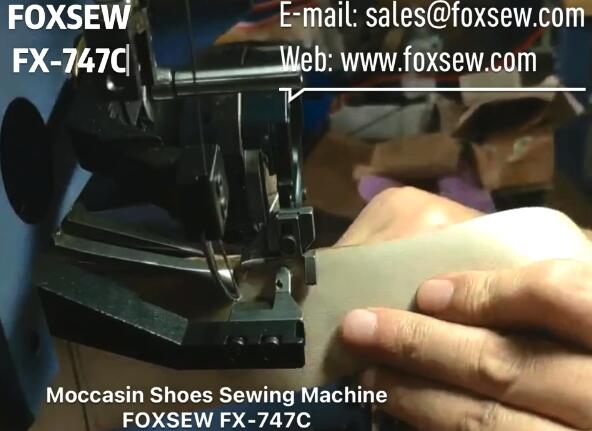 Moccasin Shoes Sewing Machine
