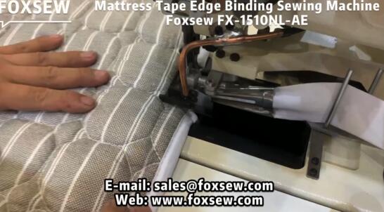 Mattress Tape Edge Binding Sewing Machine