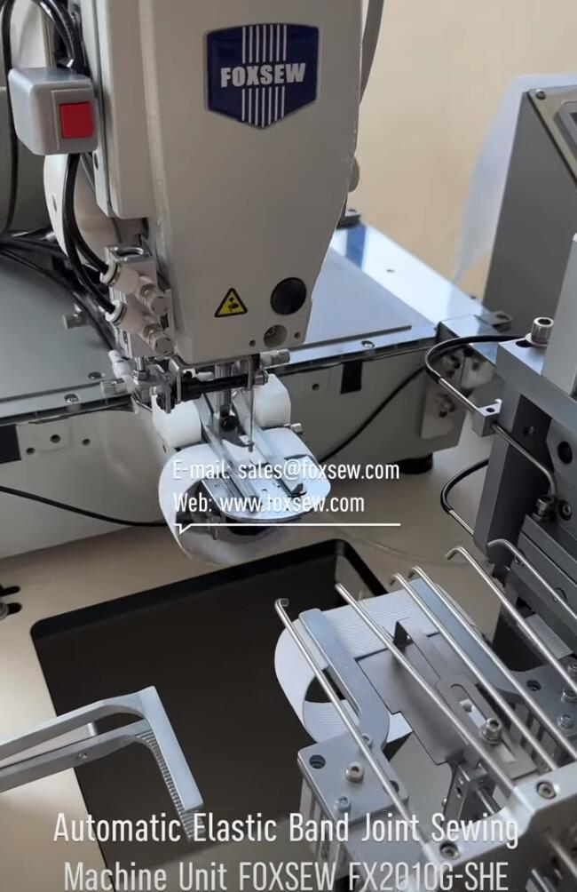 Automatic Elastic Band Joint Sewing Machine Unit