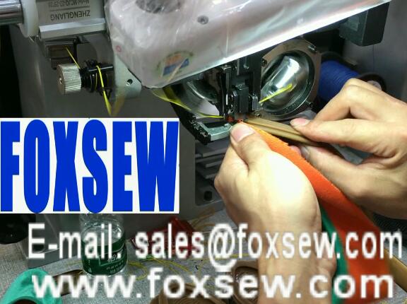 Dancing Shoes Rubber Sole Stitching Machine with Upper