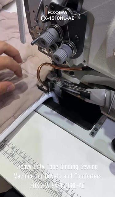 Heavy Duty Tape Binding Sewing Machine for Duvets and Comforters