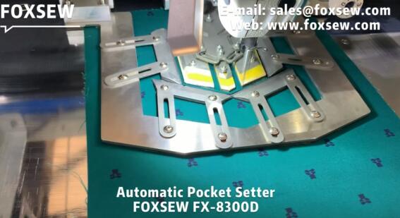 Automatic Pocket Setter Machine
