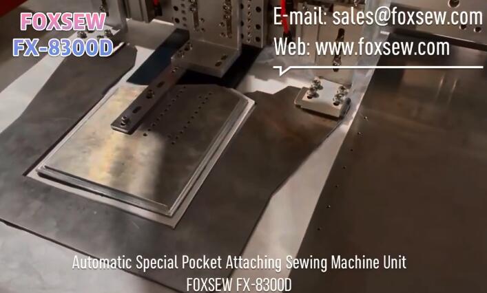 Automatic Special Pocket Attaching Sewing Unit