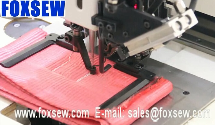 Heavy Duty Automatic Pattern Sewing Machine for Sling Webbing 