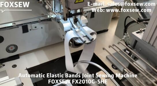 Automatic Elastic Bands Joining Sewing Machine