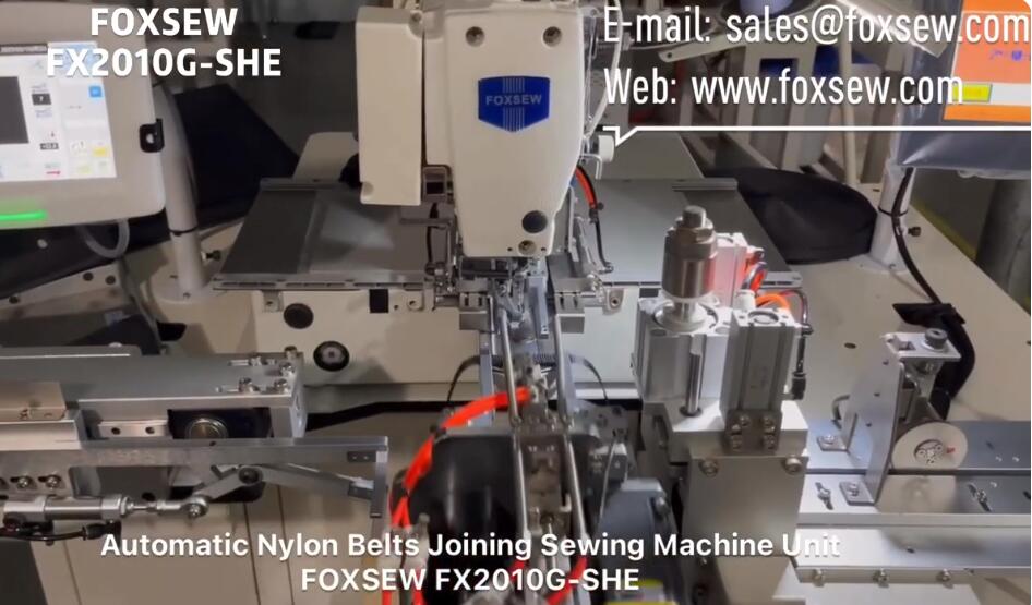 Automatic Nylon Webbing Joint Sewing Machine Unit