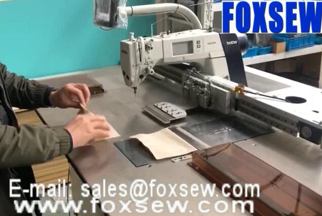 Automatic Pockets Edge Hemming Sewing Machine