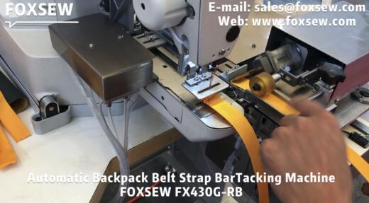 Automatic Backpack Strap BarTacking Sewing Machine