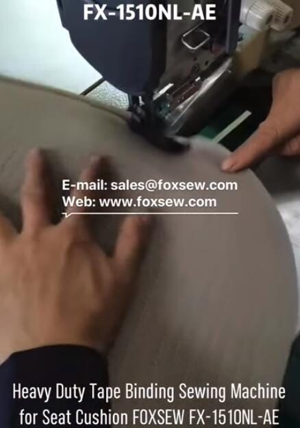 Heavy Duty Tape Binding Sewing Machine for Seat Cushion