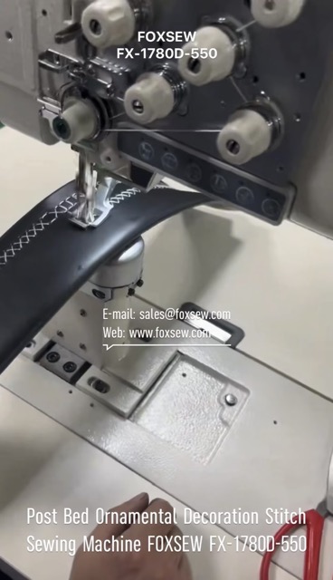 Post Bed Ornamental Decoration Stitch Sewing Machine