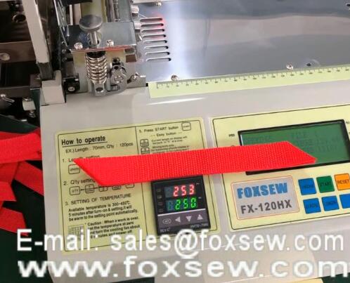 Automatic Angle Tape Cutting Machine Hot Knife