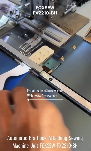Automatic Bra Hook Attaching Sewing Machine