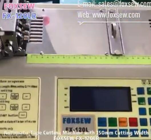 Automatic Tape Cutting Machine with 150mm Cutting Width