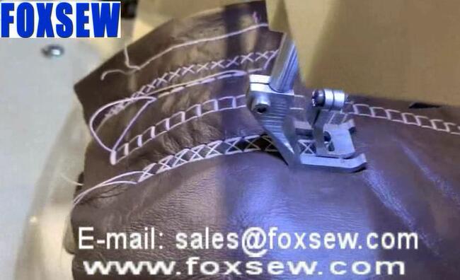 Ornamental Stitch Postbed Sewing Machine for Sofa Furniture