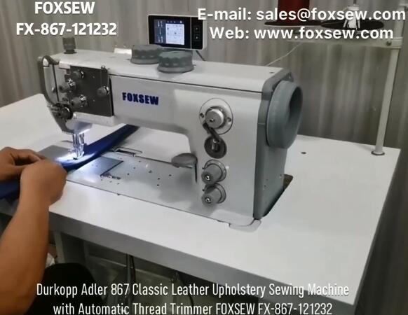Durkopp Adler 867 Classic Leather Upholstery Sewing Machine FOXSEW FX-867-121232