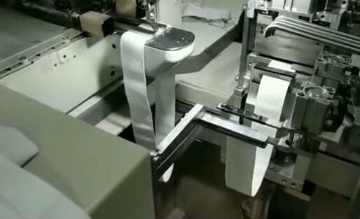 Automatic Elastic Loop Joining Sewing Machine