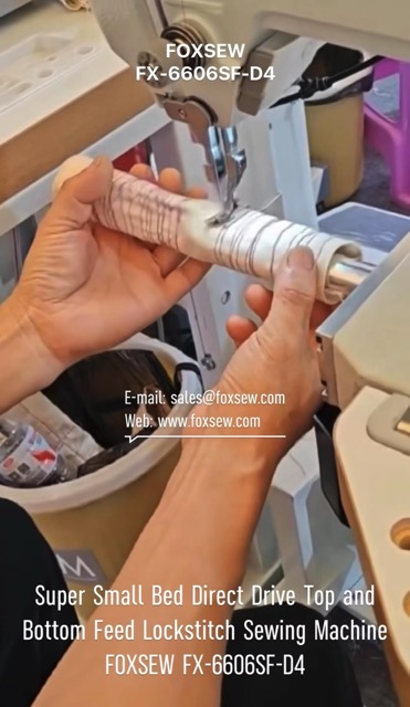 Super Small Bed Top and Bottom Feed Lockstitch Sewing Machine