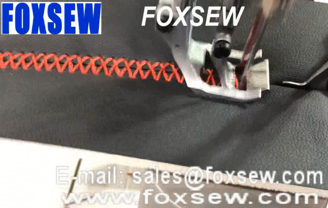 Post Bed Ornamental Stitch Decorative Sewing Machine for Sofa and Leather Upholstery