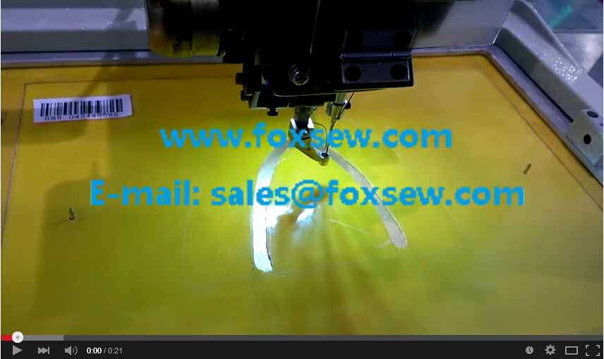 Automatic Shoes Upper Pattern Sewing Machine 