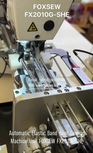 Automatic Elastic Bands Joint Sewing Machine Unit