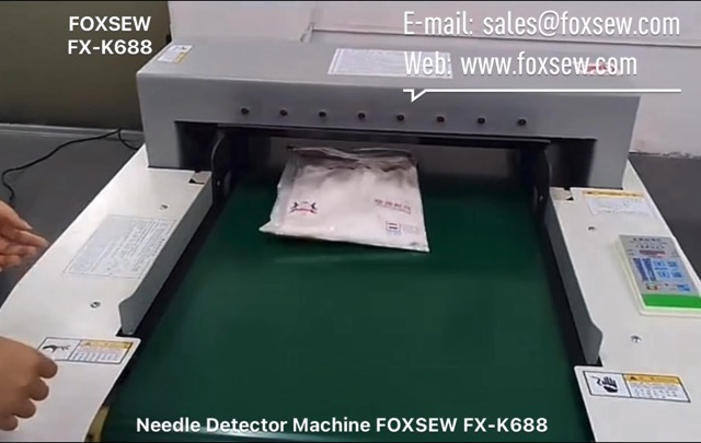 Needle Detector Machine for Garments