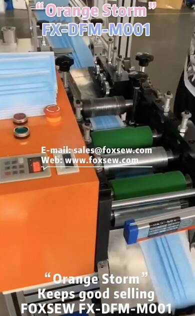 Automatic 3-ply Disposable Face Mask Making Machine