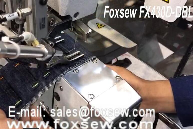 Automatic Belt-Loop Attaching Sewing Machine