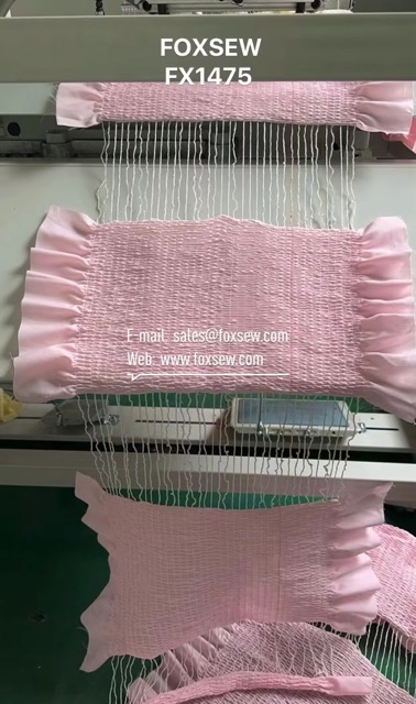 75-Needles Chain Stitch Shirring and Smocking Sewing Machine