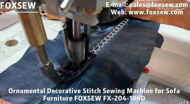 Ornamental Decorative Stitching Machine for Sofa Furniture