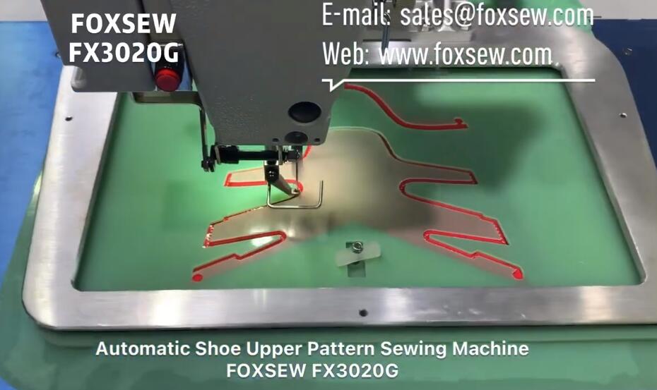 Automatic Pattern Sewing Machine for Shoes Upper
