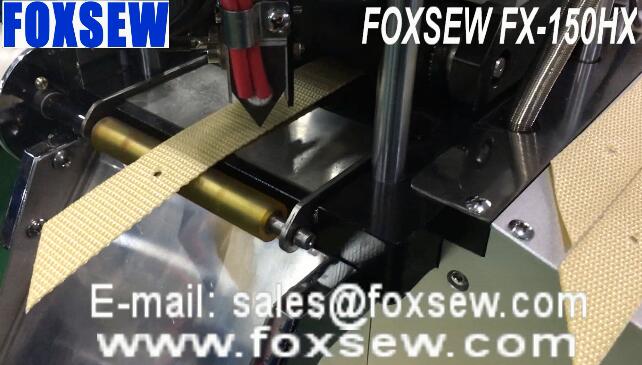 Automatic Ribbon Cutting Machine with Punching Holes