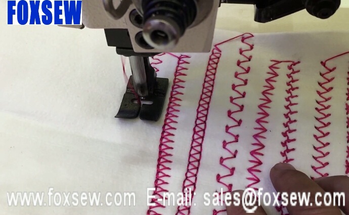 Single Needle Heavy Duty Ornamental Stitching Machine for Decorative Seams on Upholstery 