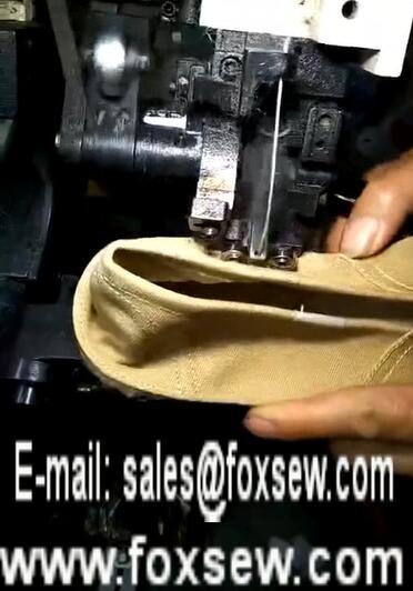 Jute Sole Espadrilles Moccasin Stitching Machine