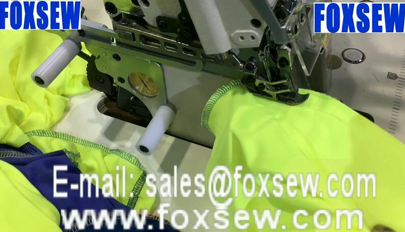Small Cylinder Bed Overlock Sewing Machine with Tension Roller