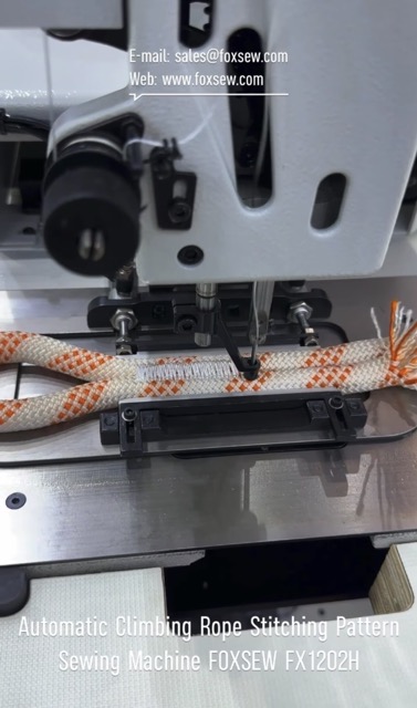 Automatic Climbing Rope Stitching Pattern Sewing Machine