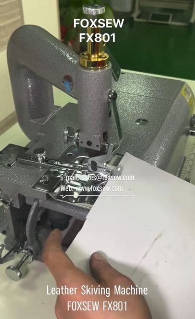 Leather Skiving Machine