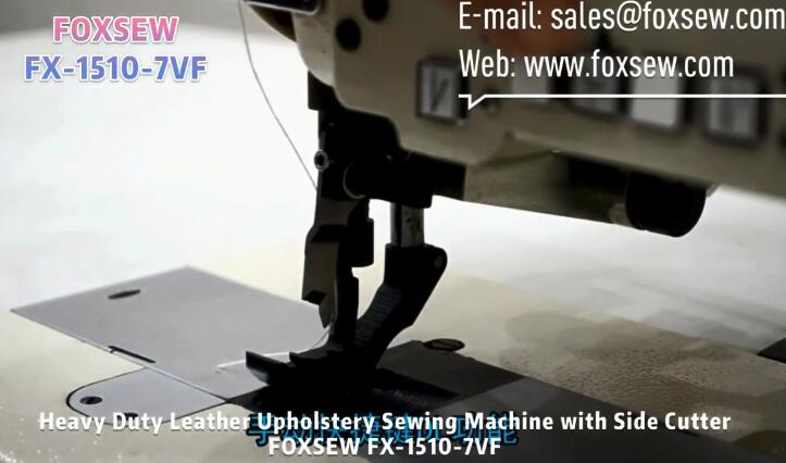 Heavy Duty Leather Upholstery Sewing Machine with Edge Cutter